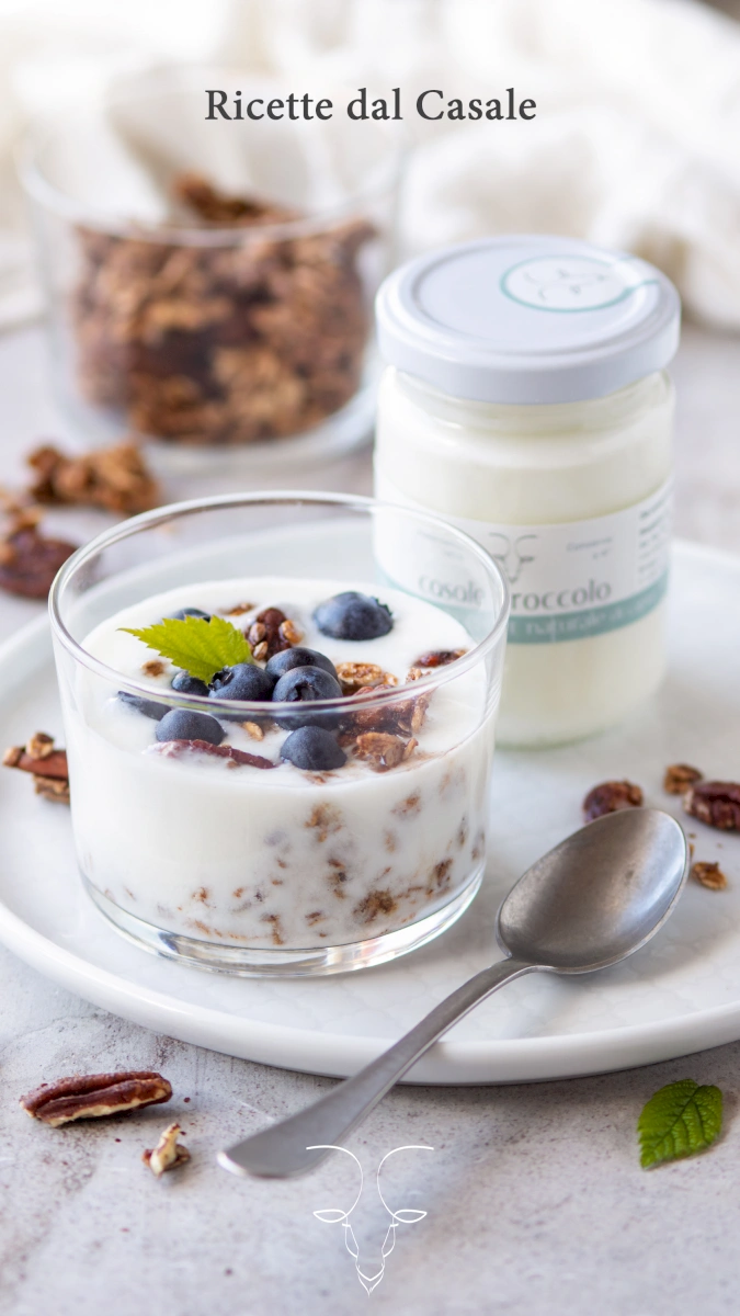 parfait yogurt di capra